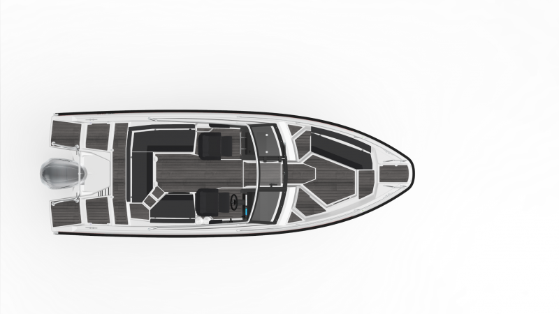 Yamarin Cross 75 BR layout